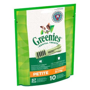 Greenies Petite Dental Treat For Small Dogs (7-11kg) - 170g.Free